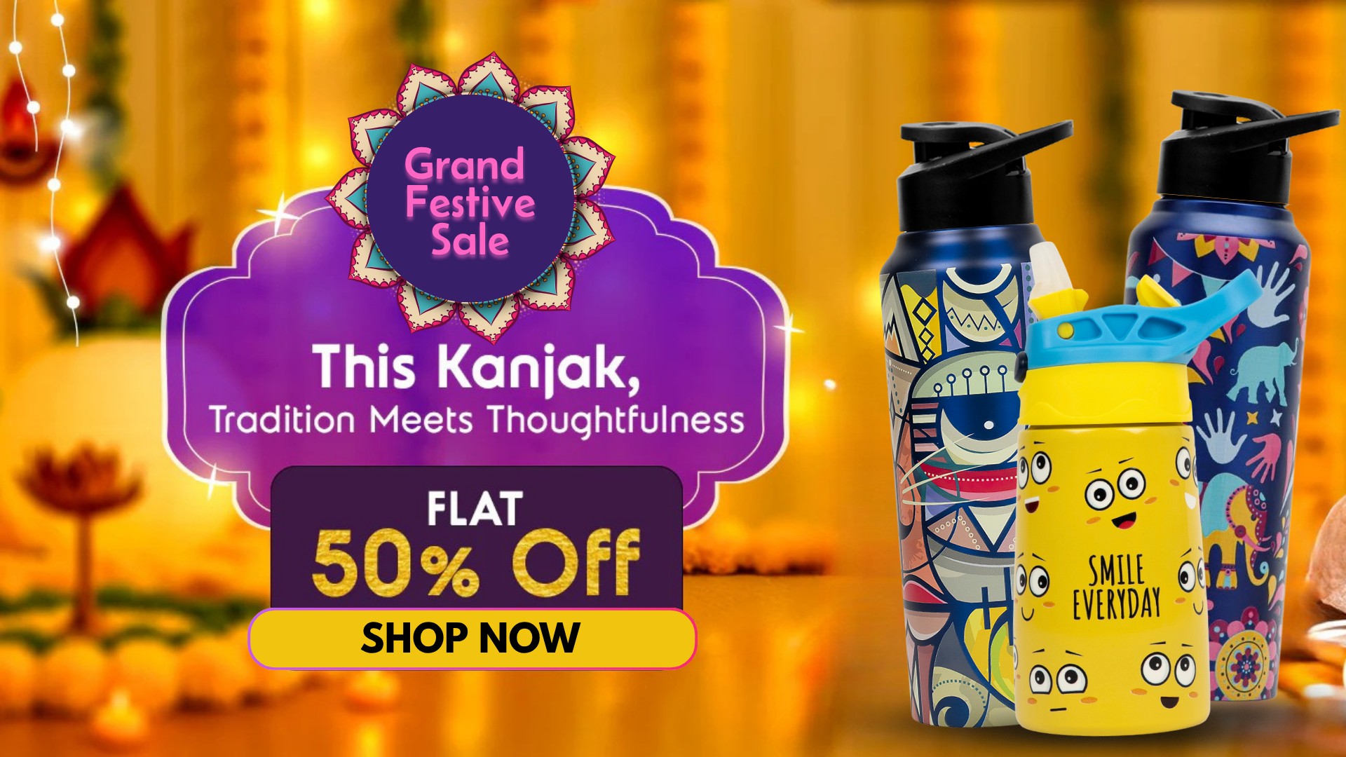 Water Bottles in Stainless Steel